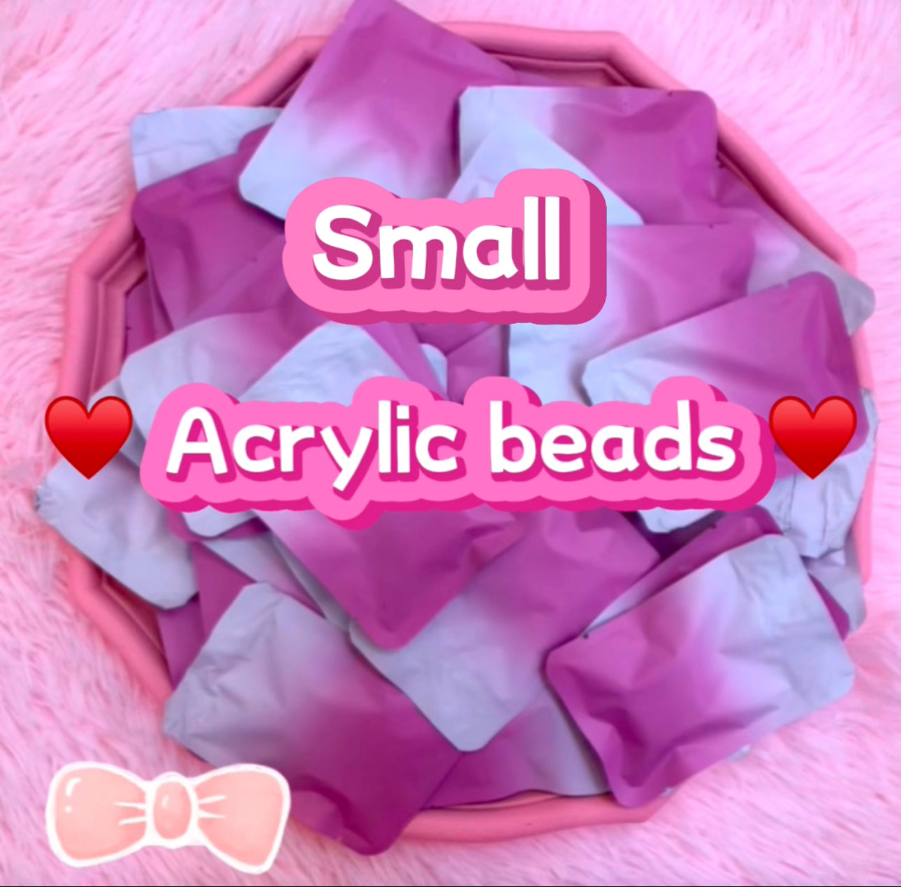 [🔥HOT🔥] (small) Acrylic Beads Lucky Bags-open in live!